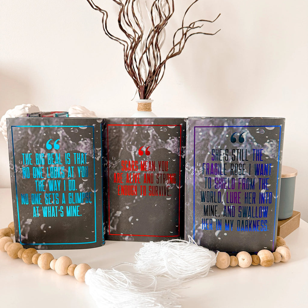 Deception Trilogy by Rina Kent (Baddies Exclusive Edition, Signed)
