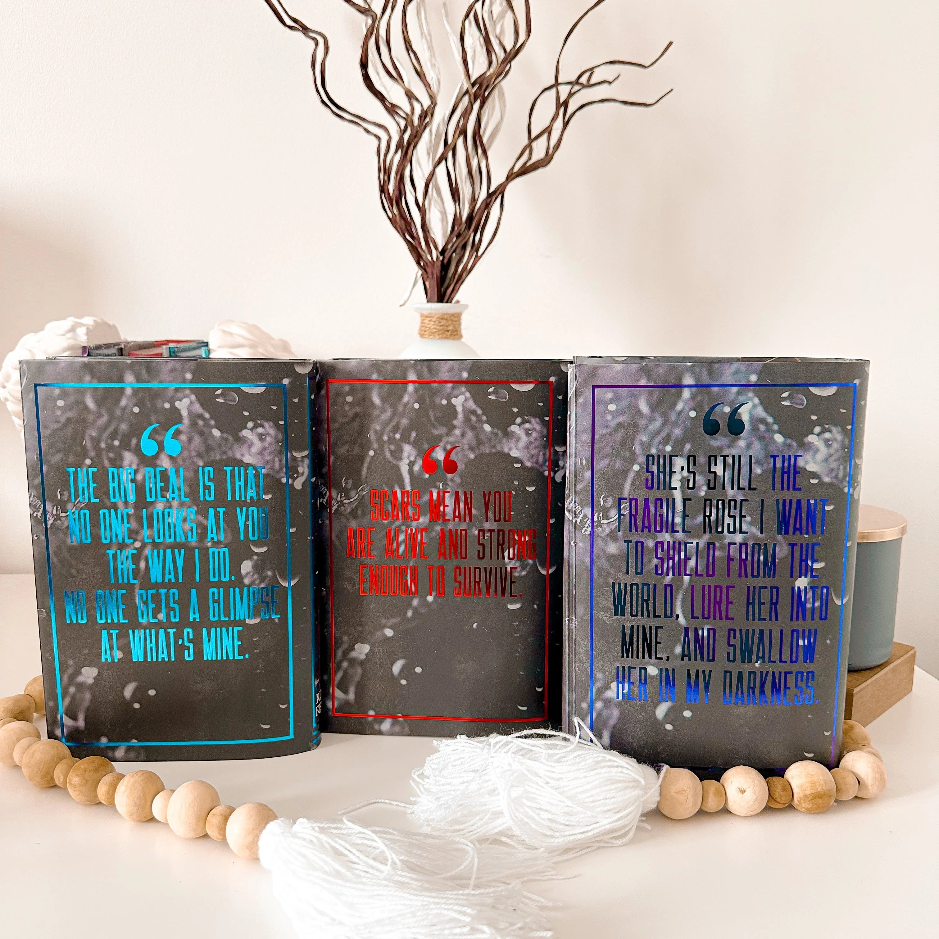Deception Trilogy by Rina Kent (Baddies Exclusive Edition, Signed)