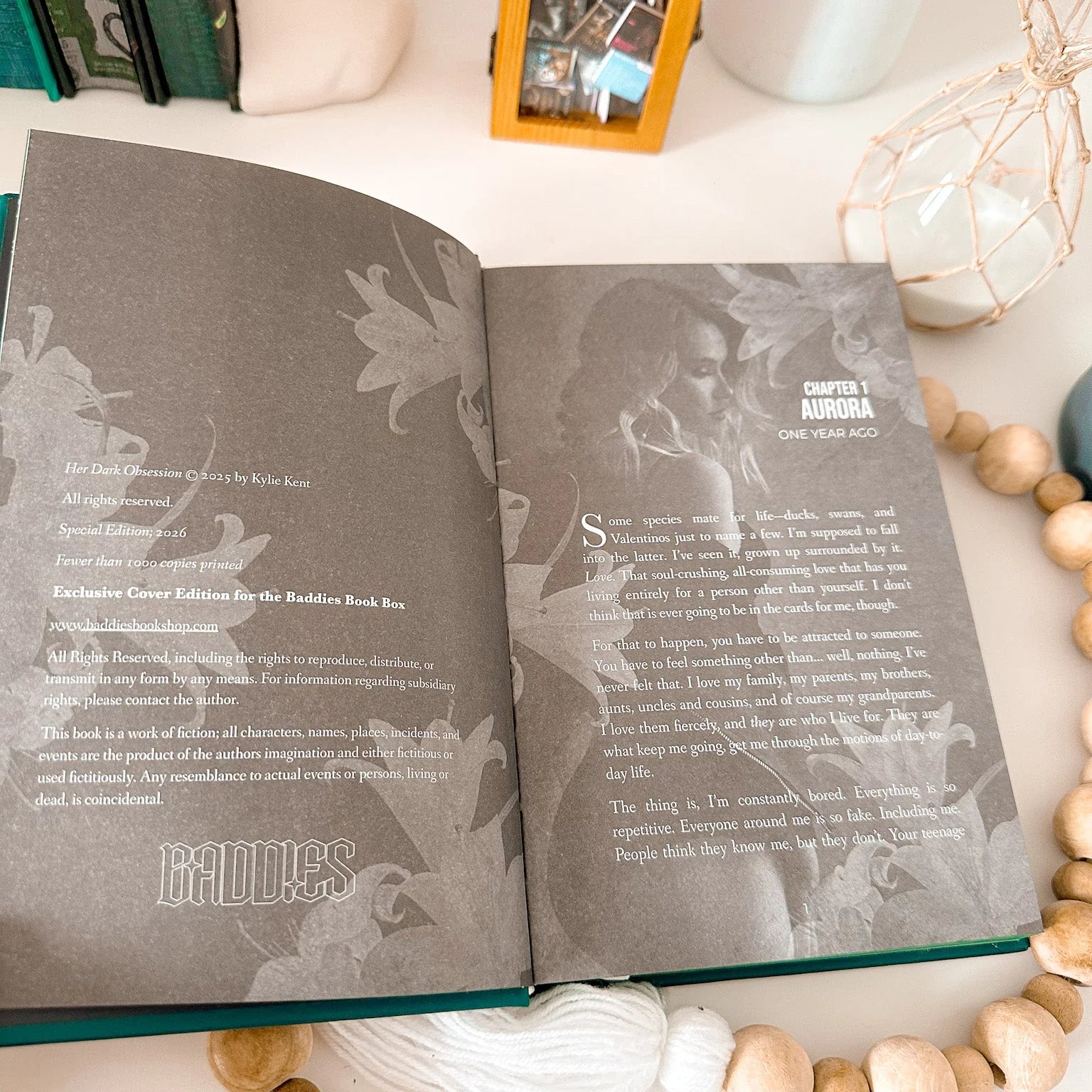 Her Dark Obsession by Kylie Kent (Baddies Edition, Signed)